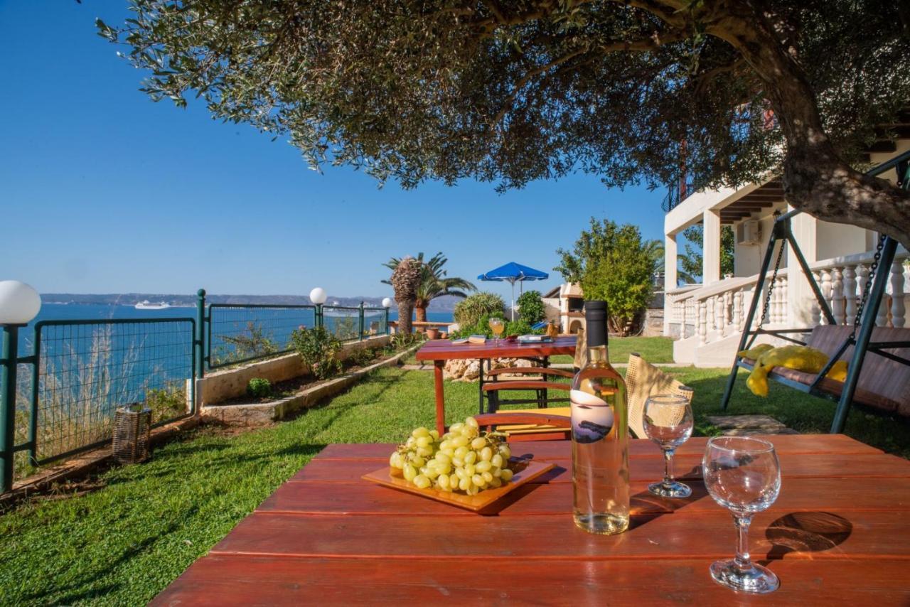 Villa Dina Apartments Almirida Exteriör bild