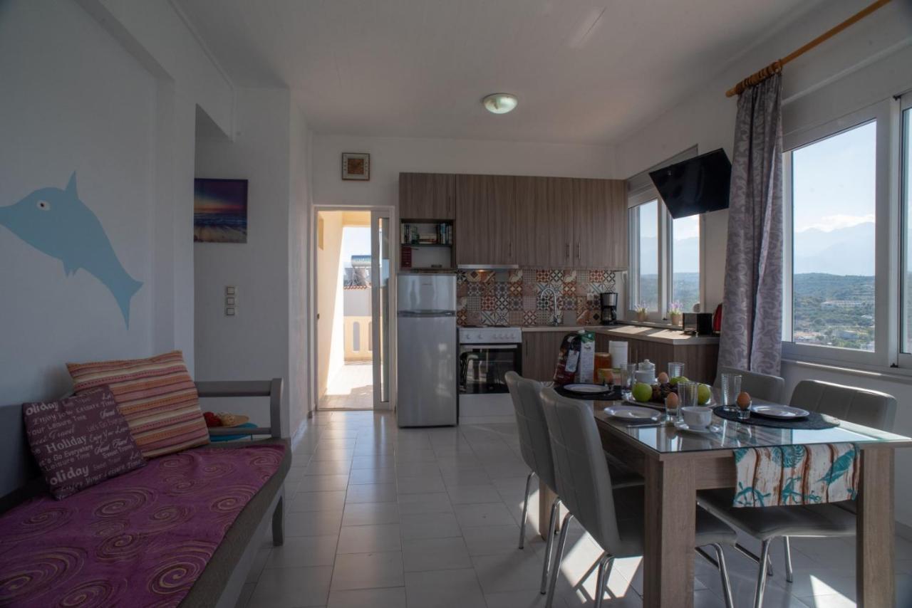 Villa Dina Apartments Almirida Exteriör bild